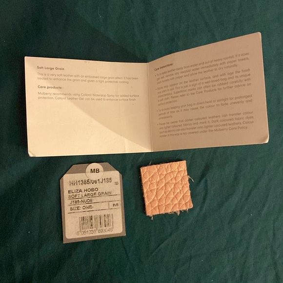 Mulberry Large Eliza Hobo Bag in Blush Pink with Crossbody Strap - Picture 16 of 16